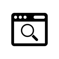 Search website page icon