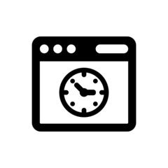 Browser time page icon