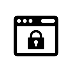 Browser security page icon