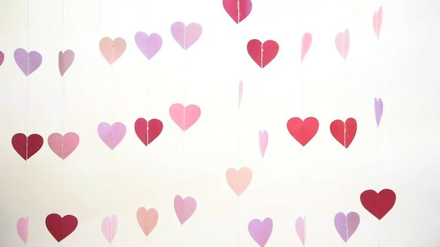 Coeurs de St Valentin volant pour les amoureux