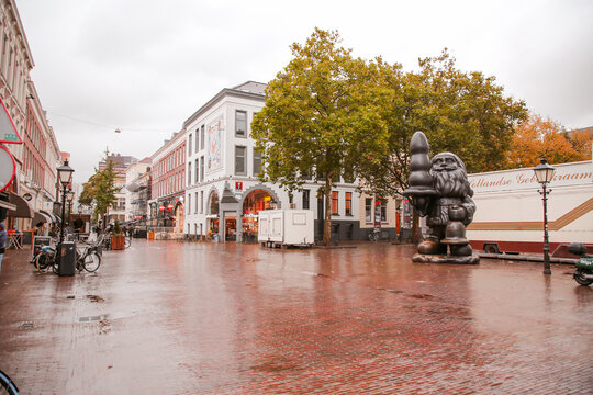 Santa Claus, popularly known as the Buttplug Gnome in Rotterdam, the Netherlands
