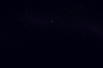 Night blue star sky with Milky Way.