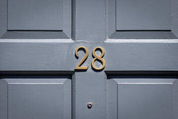 House door number 28