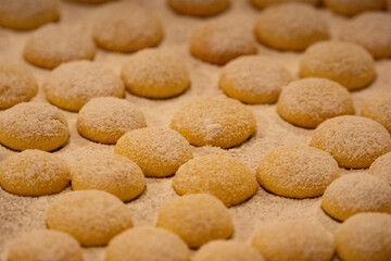 close up of cookies