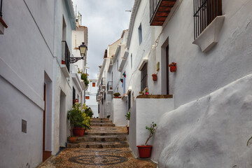 Frigiliana, traditional town on the Malaga coast, Spain