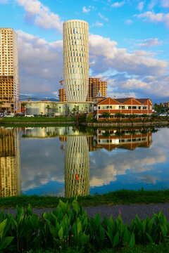 BATUMI, ADJARA, GEORGIA - JUNE 29: The House of Justice on June 29, 2017 in Batumi. 