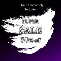 various options for the design of sales advertising