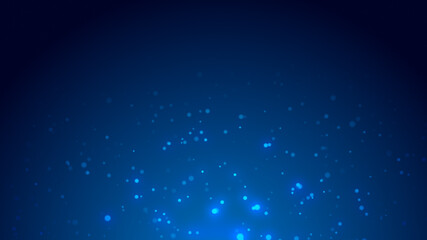 Fototapeta premium Abstract dot white blue pattern gradient texture technology background.