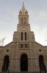 Fototapeta na wymiar Saint Joseph des Nations church was built in 1867-74 in a roman style . Paris. France