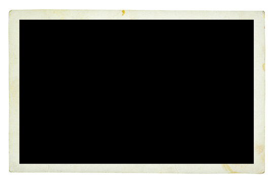 photo frame card isolated on the white backgrounds