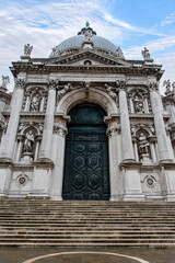 Fototapeta na wymiar Church Santa Maria della Salute, Venice