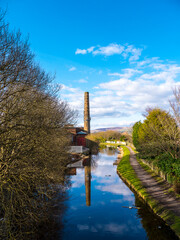 The Leeds Liverpool Canal runs through the Town of Burnley. This brought raw cotton into the town...