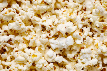 popcorn close up background