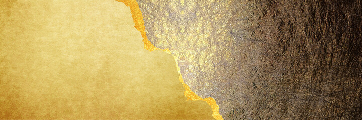 金銀のある背景