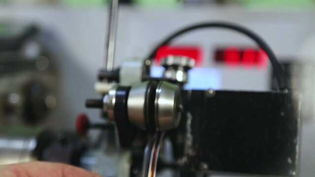 Industrial production and transformer winding.
