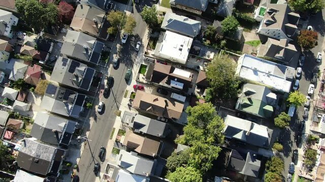 Aerial of Flatbush, Brooklyn