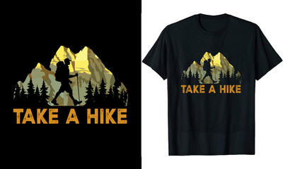 Take a Hike t-shirt design