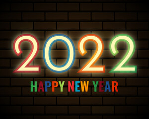Fototapeta na wymiar 2022 happy new year. numbers 3d abstract style. vector linear numbers. design of greeting cards. vector illustration.