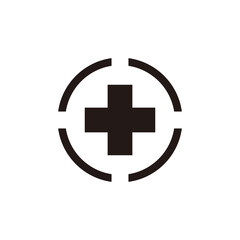 Obraz premium Medical logo icon vector. Medical Healthcare logo illustration