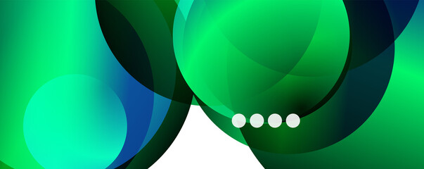 Fluid gradients, swirls and circles. Bright color lines. Vector Illustration For Wallpaper, Banner, Background, Landing Page