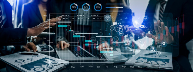 Business digital finance marketing chart, Future technology innovation background, Digital transformation stock marketing concept.