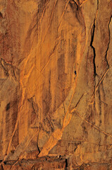 Climbers tackling the sheer walls of the Black Canyon of the Gunnison National Park, Colorado, USA