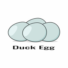 Duck egg logo vector graphics