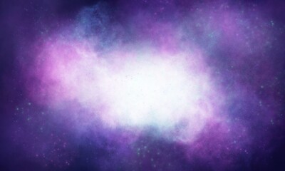 Obraz premium 美しく輝く幻想的な宇宙空間の背景壁紙素材 Space background with stardust and shining stars