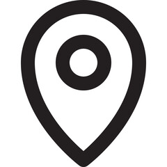 Location map icon user interface mobile apps and website