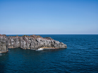 伊豆　城ヶ崎海岸の風景