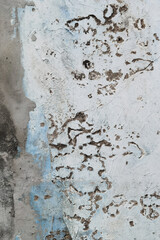 Concrete cement cracked wall texture for background   