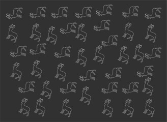 hand drawn alphabet