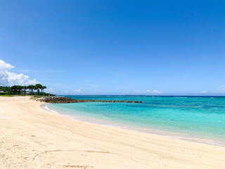 綺麗な砂浜の風景