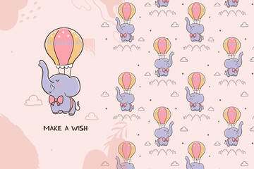 make a wish elephant pattern