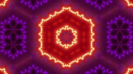 Abstract motion graphics background. Beautiful bright ornament. Multicolor mosaic texture. Abstract kaleidoscope background. Kaleidoscope sequence patterns. Beautiful kaleidoscope seamless pattern.