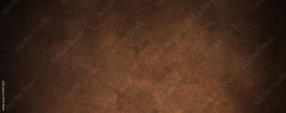 Canvas Prints dark bordered vignette grunge uneven brown concrete background texture