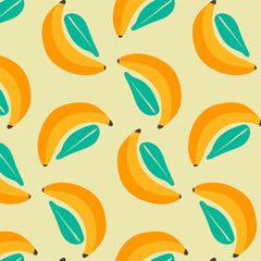 Fototapeta premium Banana pattern