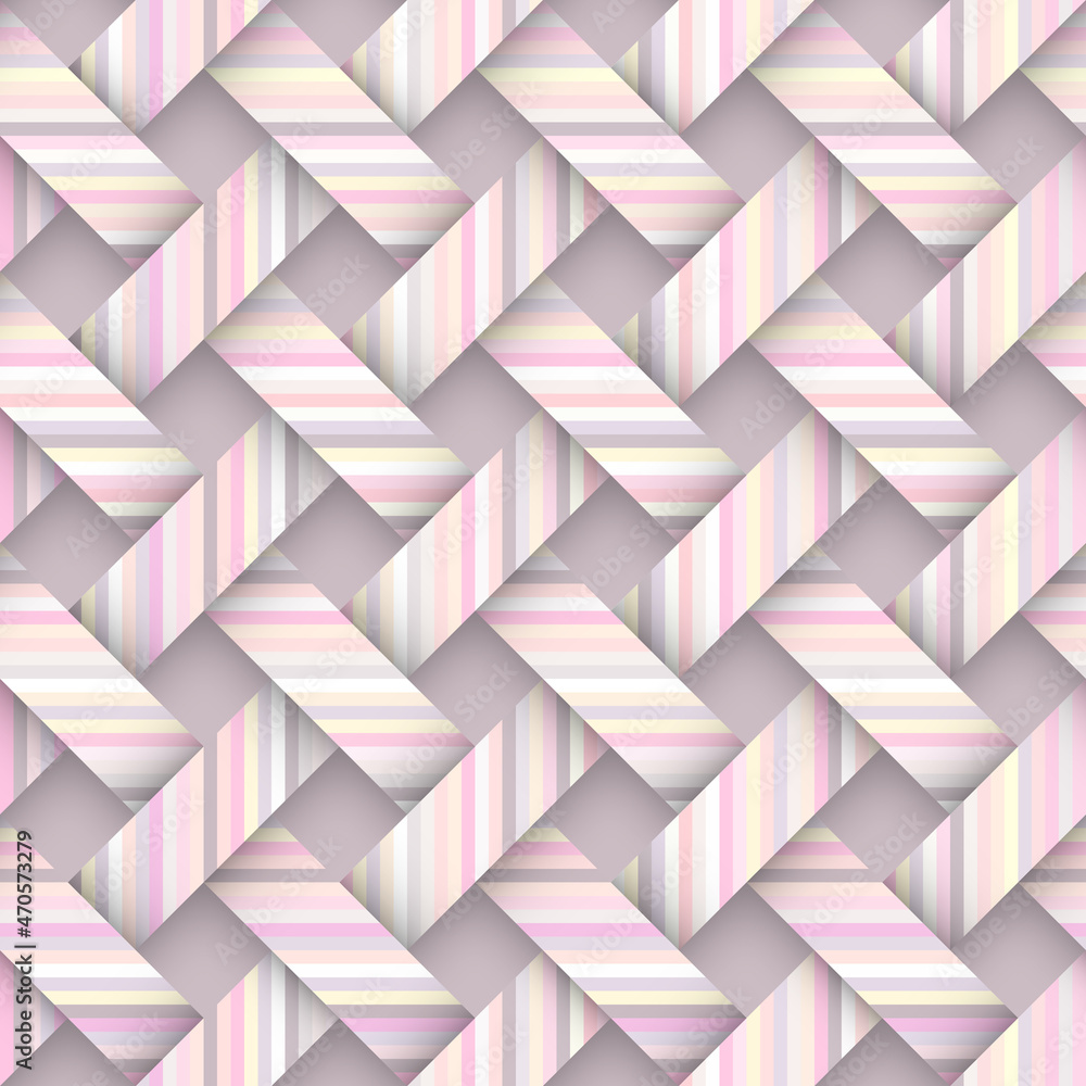 Poster Patchwork textile pattern. Seamless quilting design background.