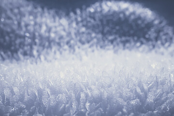 abstract winter background hoarfrost frost ice snow seasonal