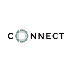 Connect Logo Design Template.