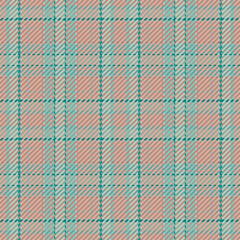 Seamless pattern of scottish tartan plaid. Christmas background with check fabric texture. Vector backdrop striped textile print.