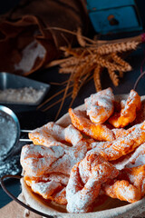 Raderkkuchen is a traditional Polish lard pastry.