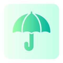 umbrella gradient icon