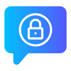 private chat gradient icon