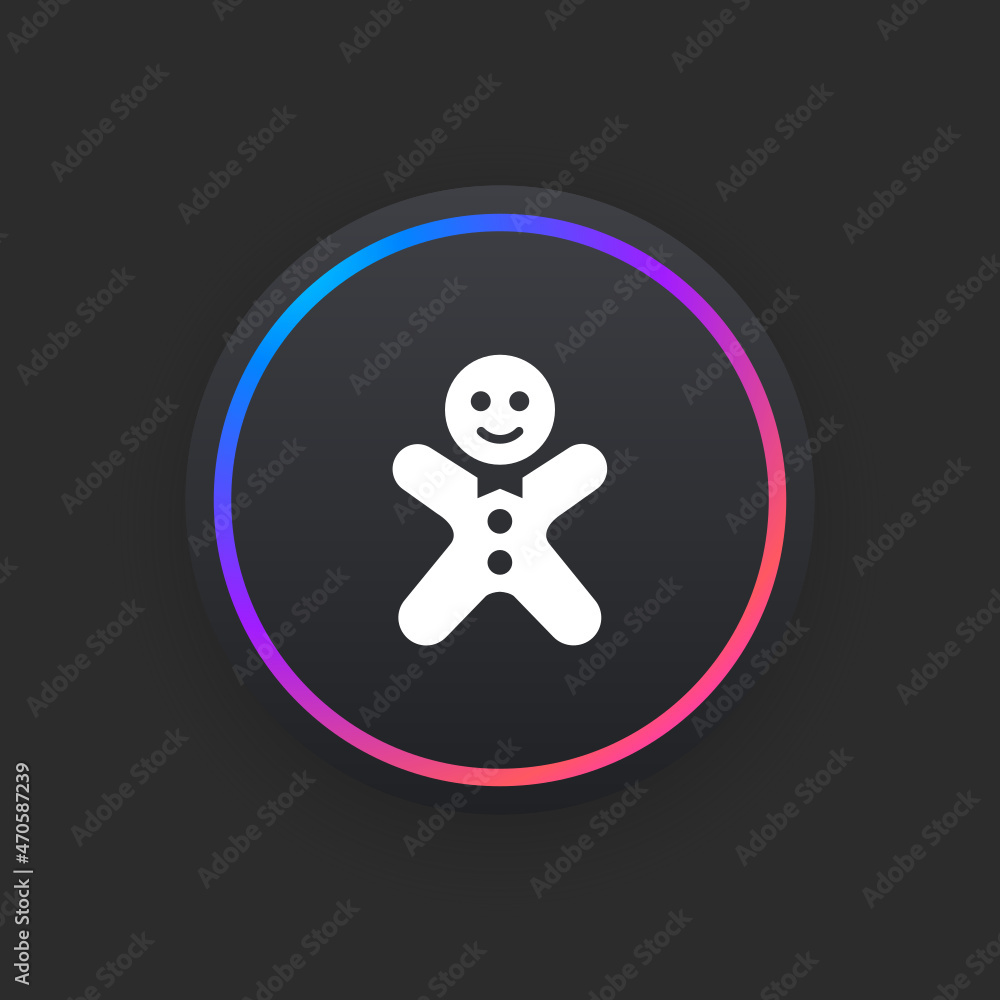 Poster gingerbread - ui icon