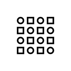 Pattern System icon in vector. Logotype