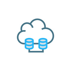 Data Center icon in vector. Logotype