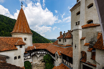 The castle of bran in Transylvania Romania