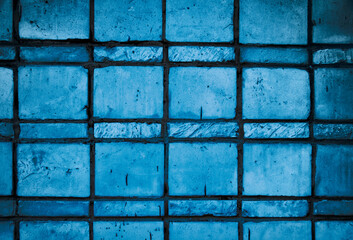 blue concrete background