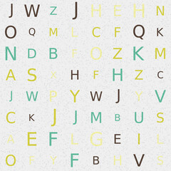 Abstract Geometric Pattern generative computational art illustration